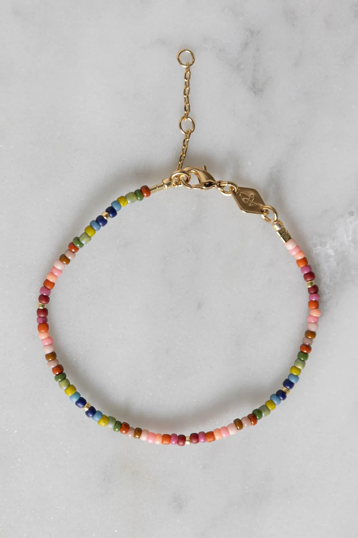 Armbånd | Boho Rainbow Gold