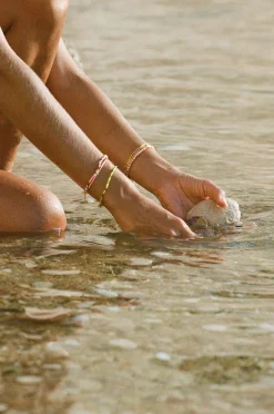 Armbånd - Fingerling Bisque