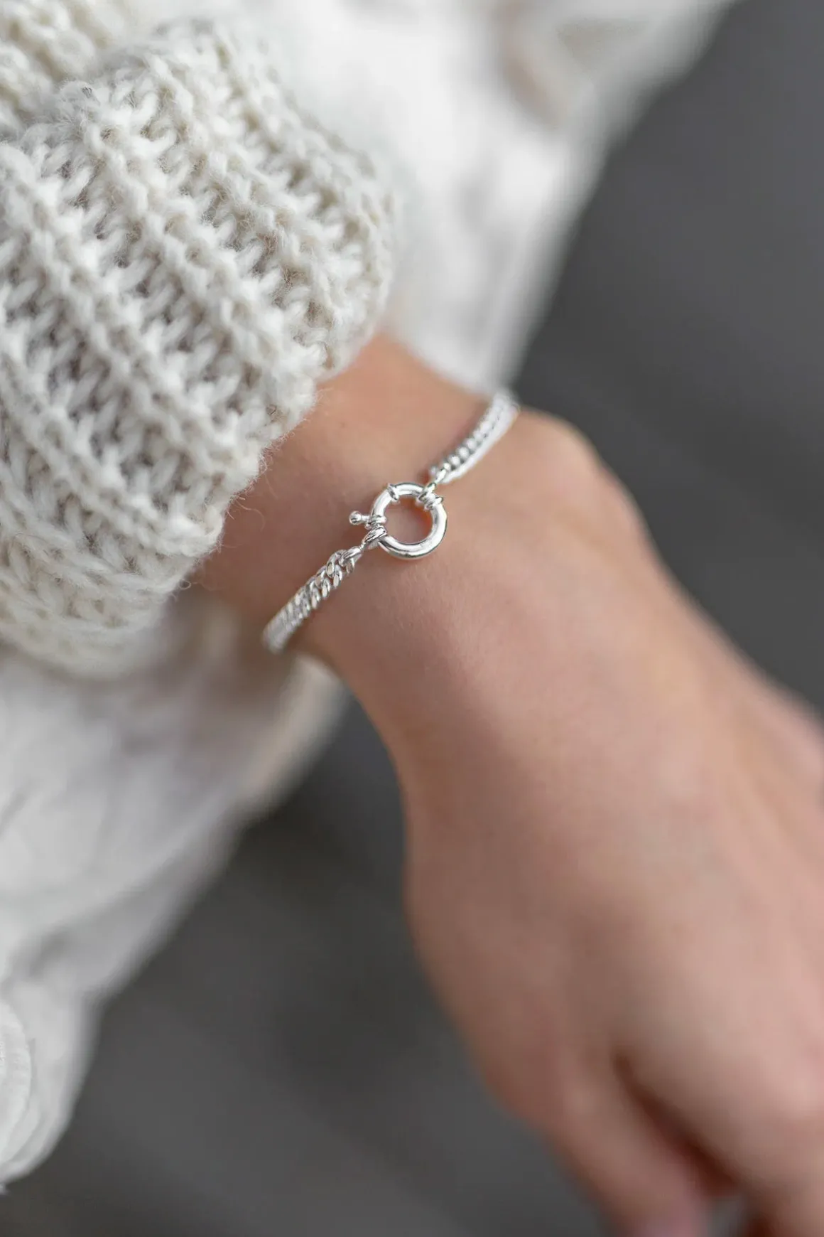 Armbånd - Ragazzo 17,75cm Silver