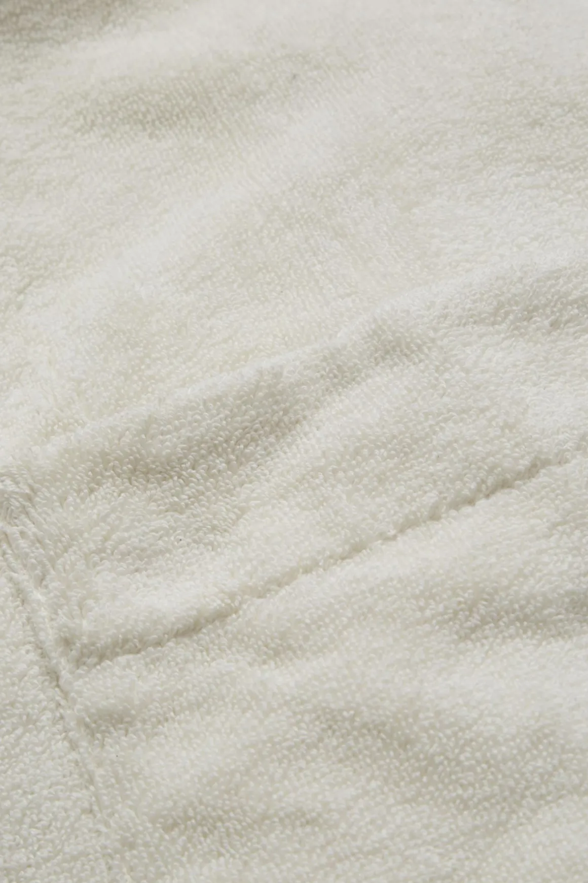 Badekåpe - Hooded Bathrobe Terry Pure Ecru