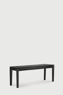 Benk - Bok Oak 146xh46cm Black