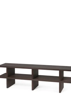 Benk - Kona 138xD34xH42cm Mørkbeiset Eik