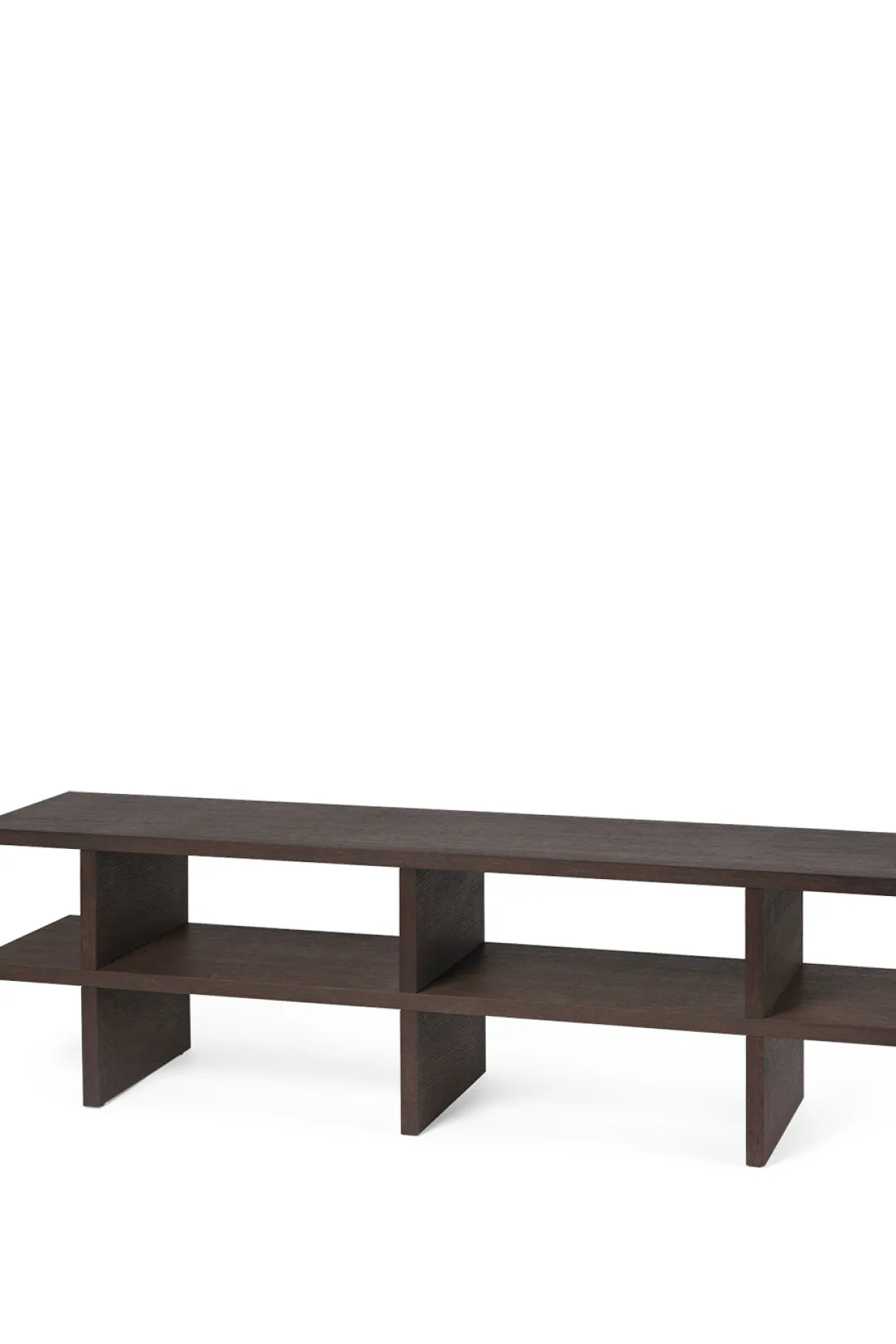 Benk - Kona 138xD34xH42cm Mørkbeiset Eik