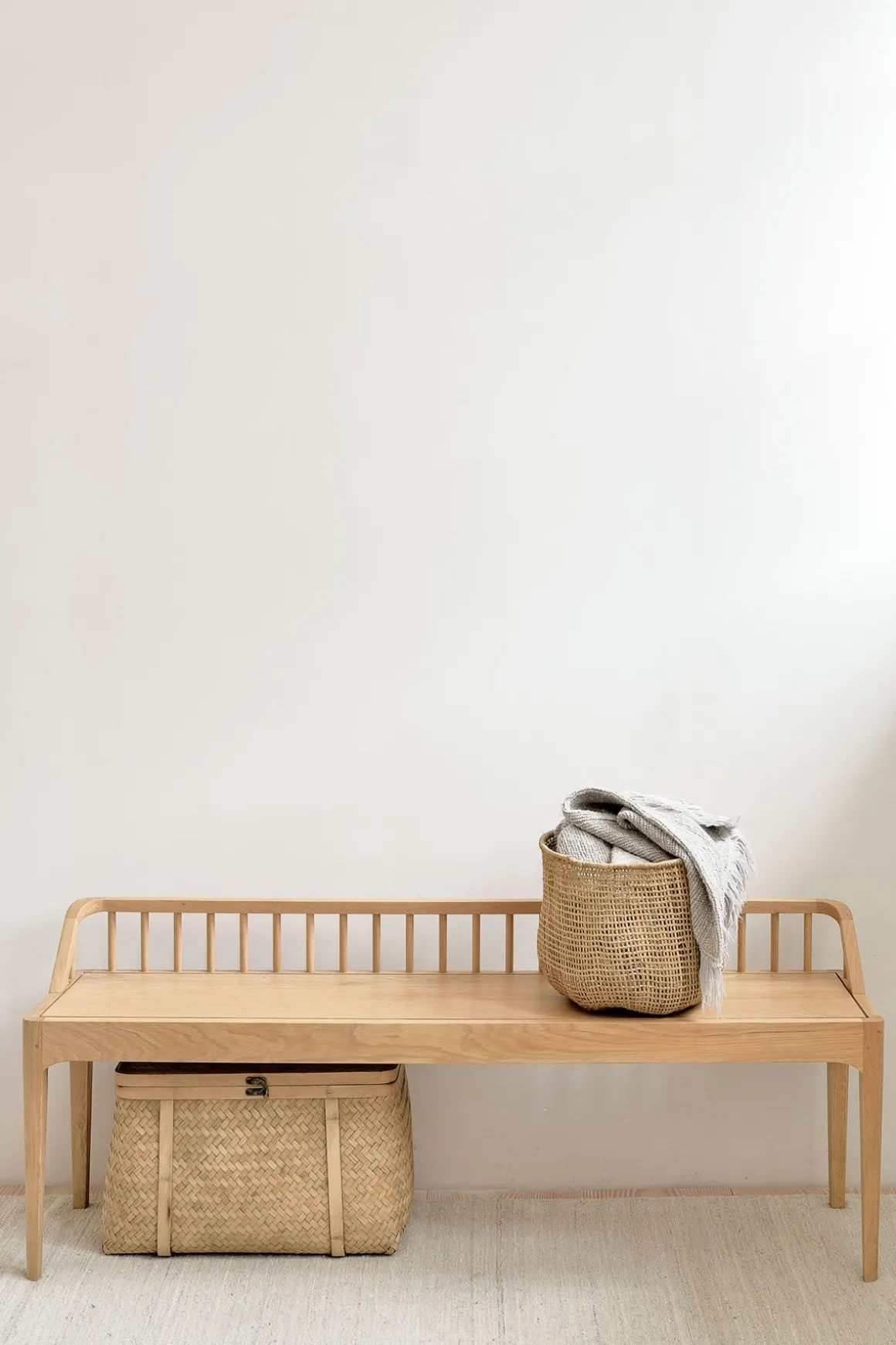 Benk - Spindle 150x36xh60cm Oak