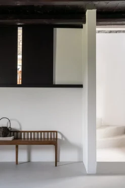 Benk - Spindle 150x36xh60cm Reclaimed Teak