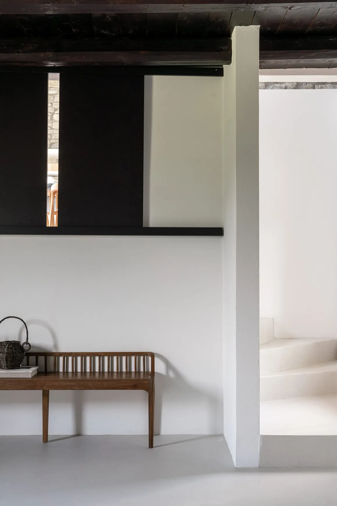 Benk - Spindle 150x36xh60cm Reclaimed Teak