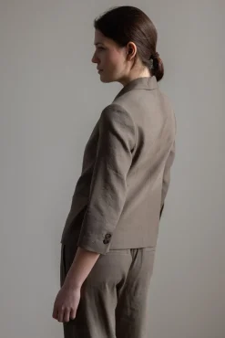 Blazer - Linen Shrunken Blazer