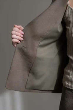 Blazer - Linen Shrunken Blazer