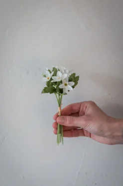 Blomst - Hvitveis H18cm