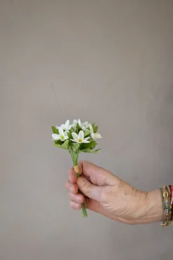 Blomst - Hvitveis H18cm