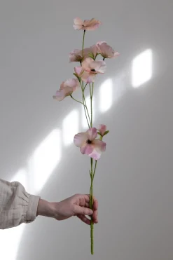 Blomst - Pansy Mauve H103cm