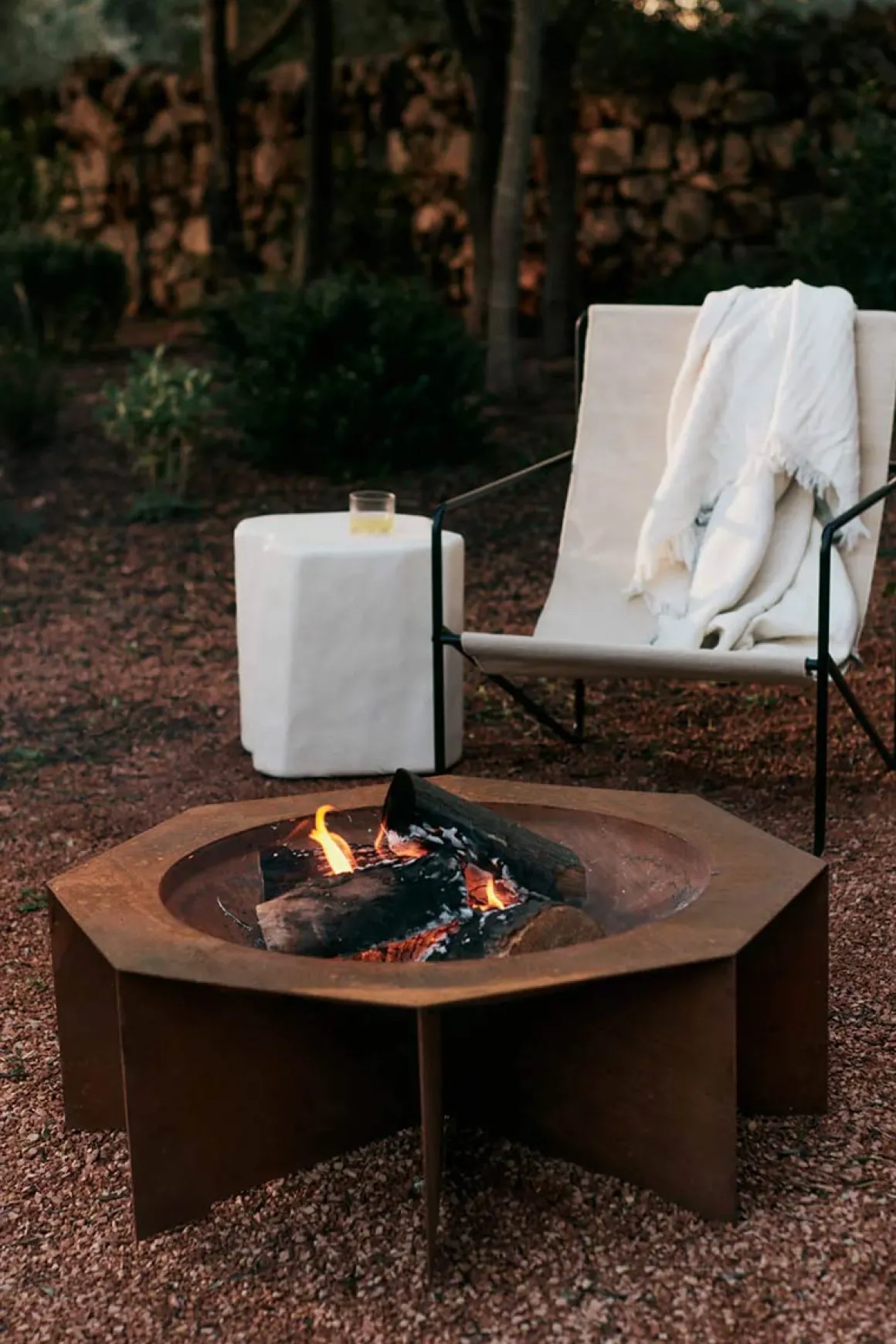 Bålpanne - Otte Fire Pit Rust