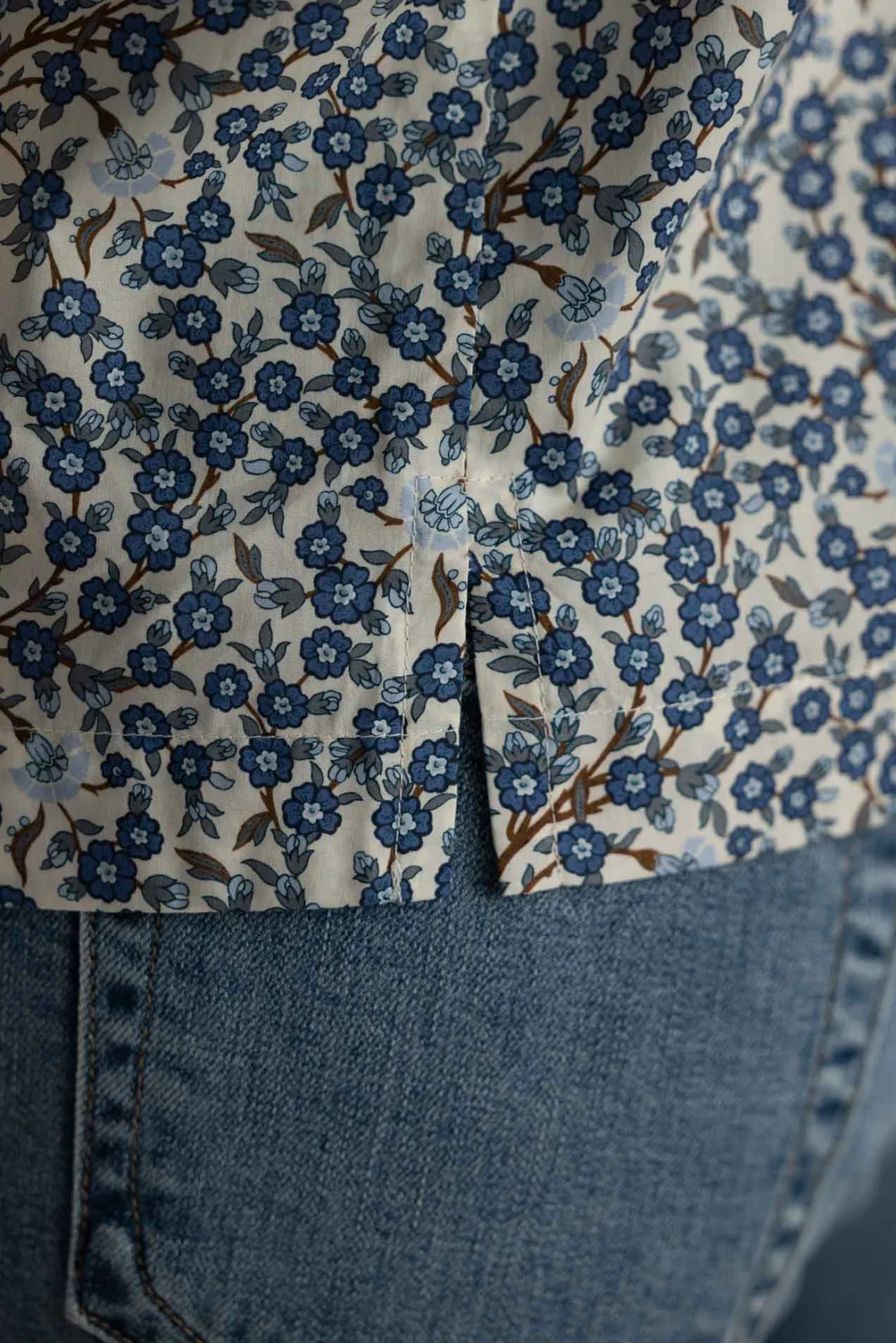 Bluse - Adine Empress Blue