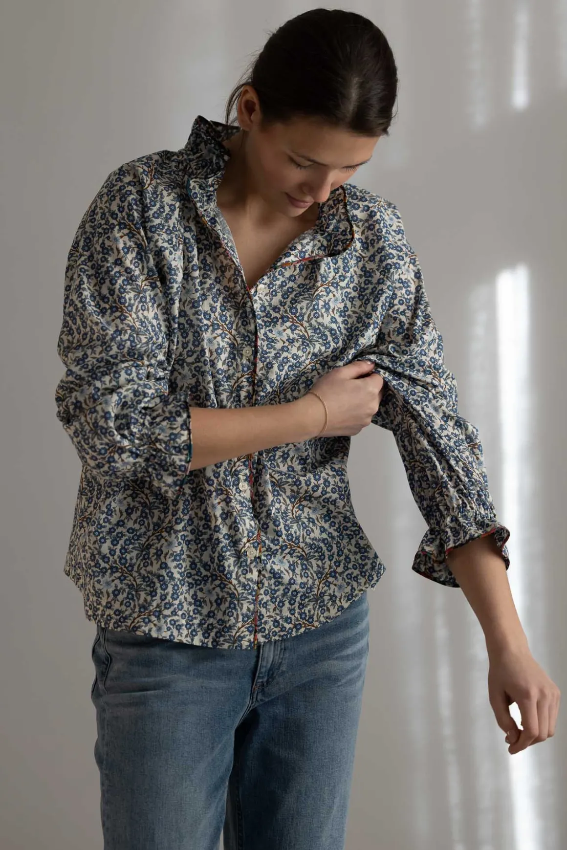 Bluse - Adine Empress Blue