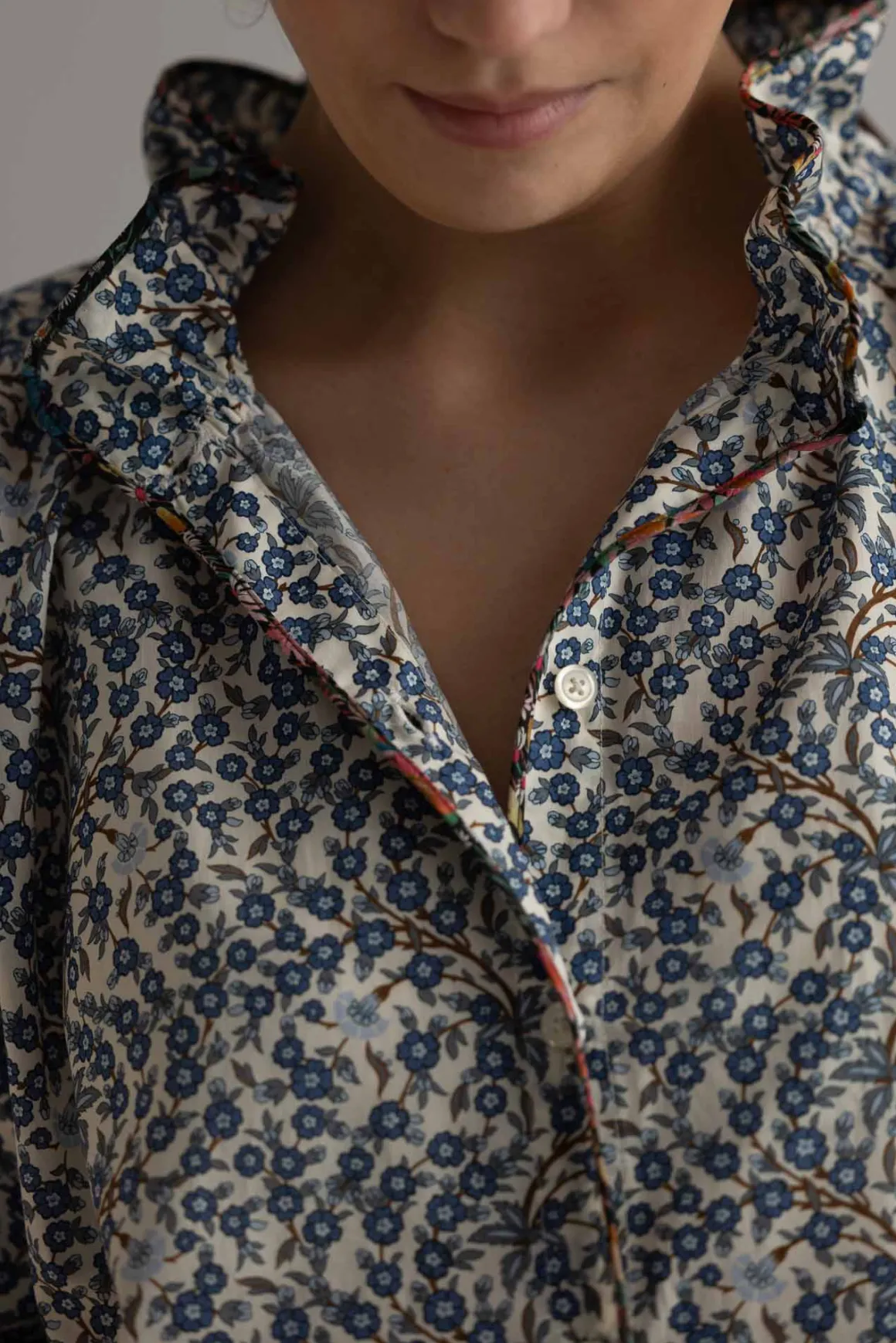 Bluse - Adine Empress Blue