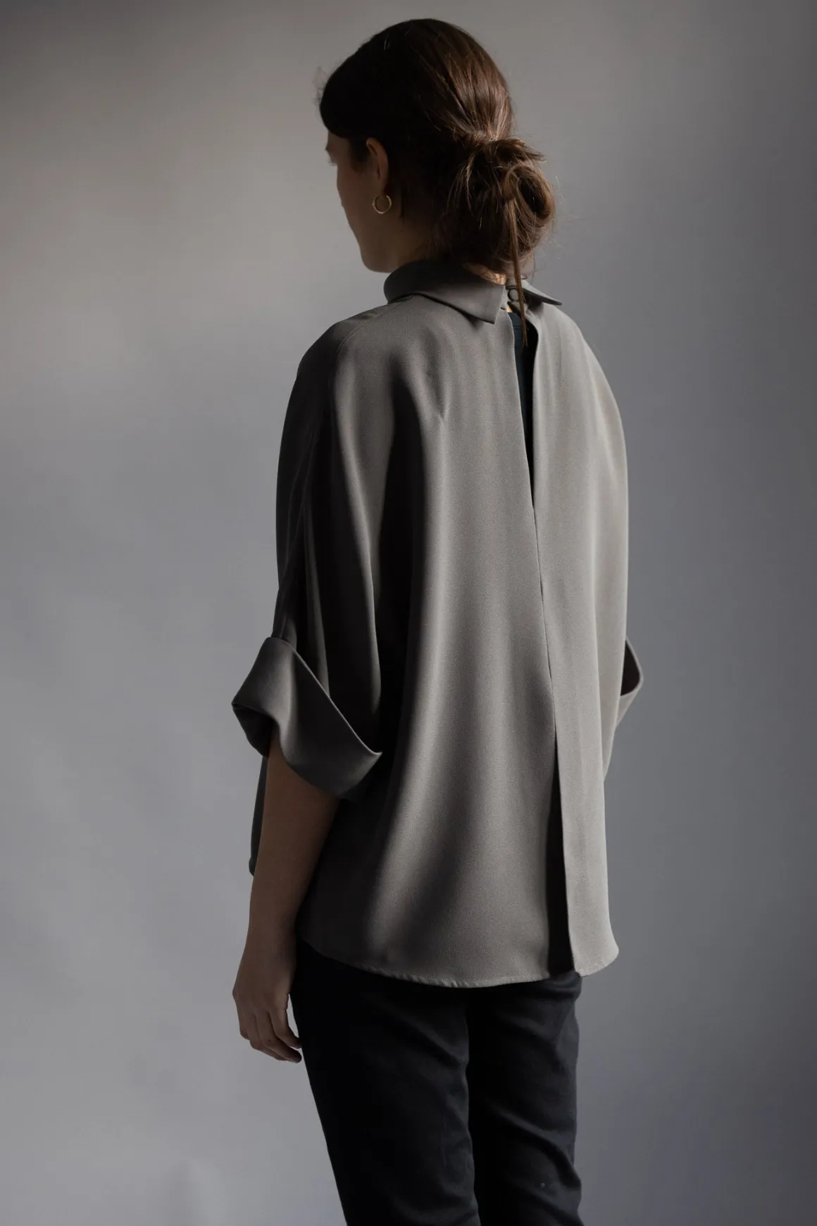 Bluse - Bailee Dark Moss