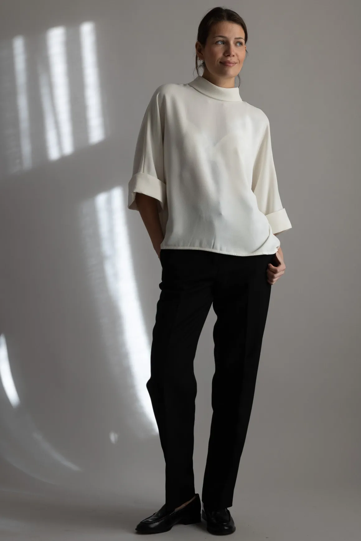 Bluse - Bailee Ivory