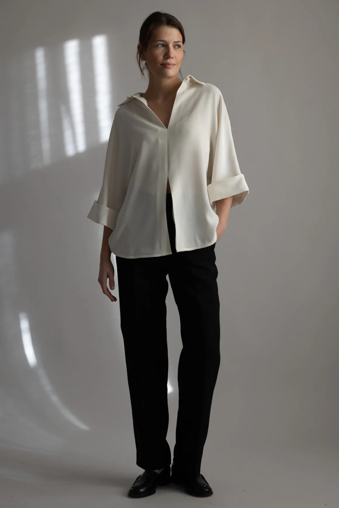 Bluse - Bailee Ivory