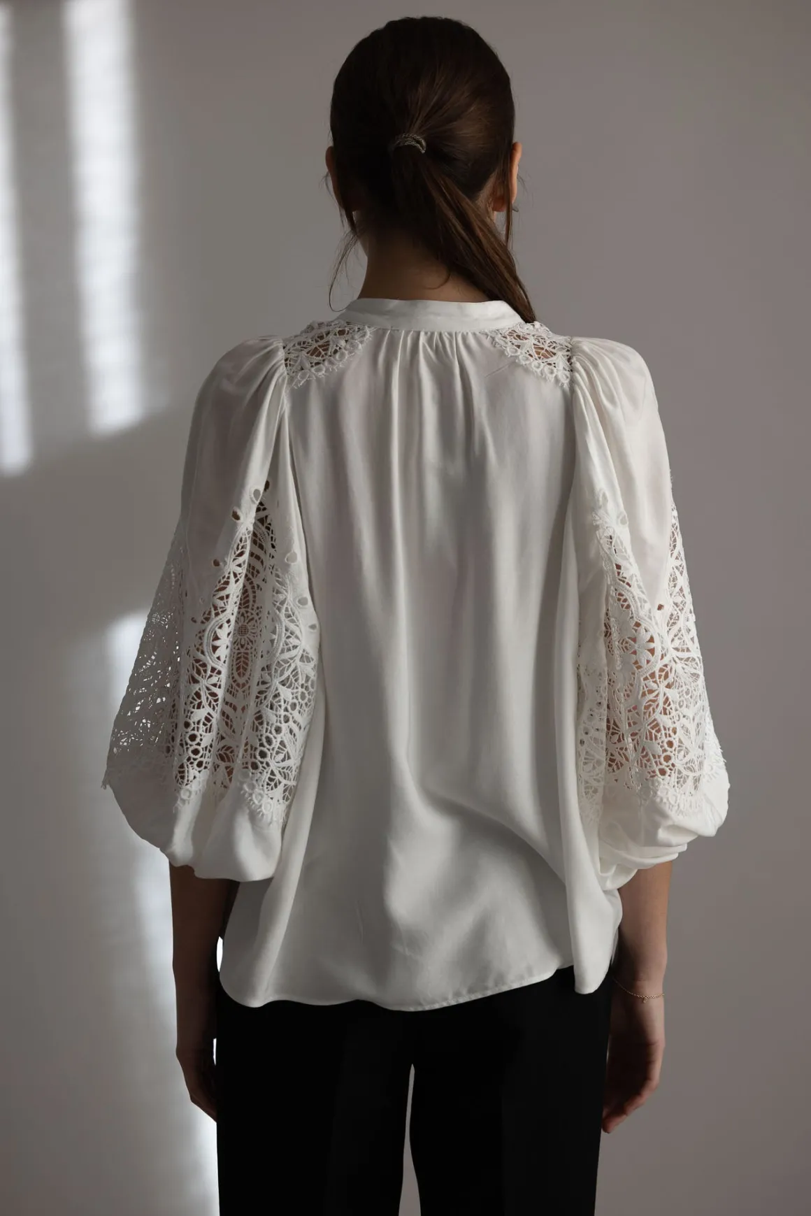 Bluse - Bell Blanc