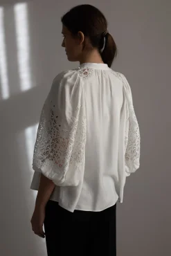 Bluse - Bell Blanc
