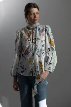 Bluse - Floral Power