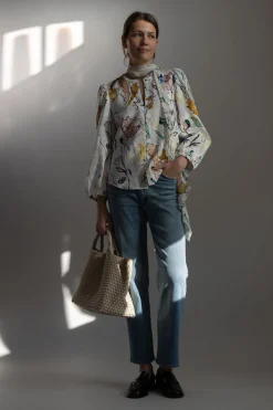 Bluse - Floral Power