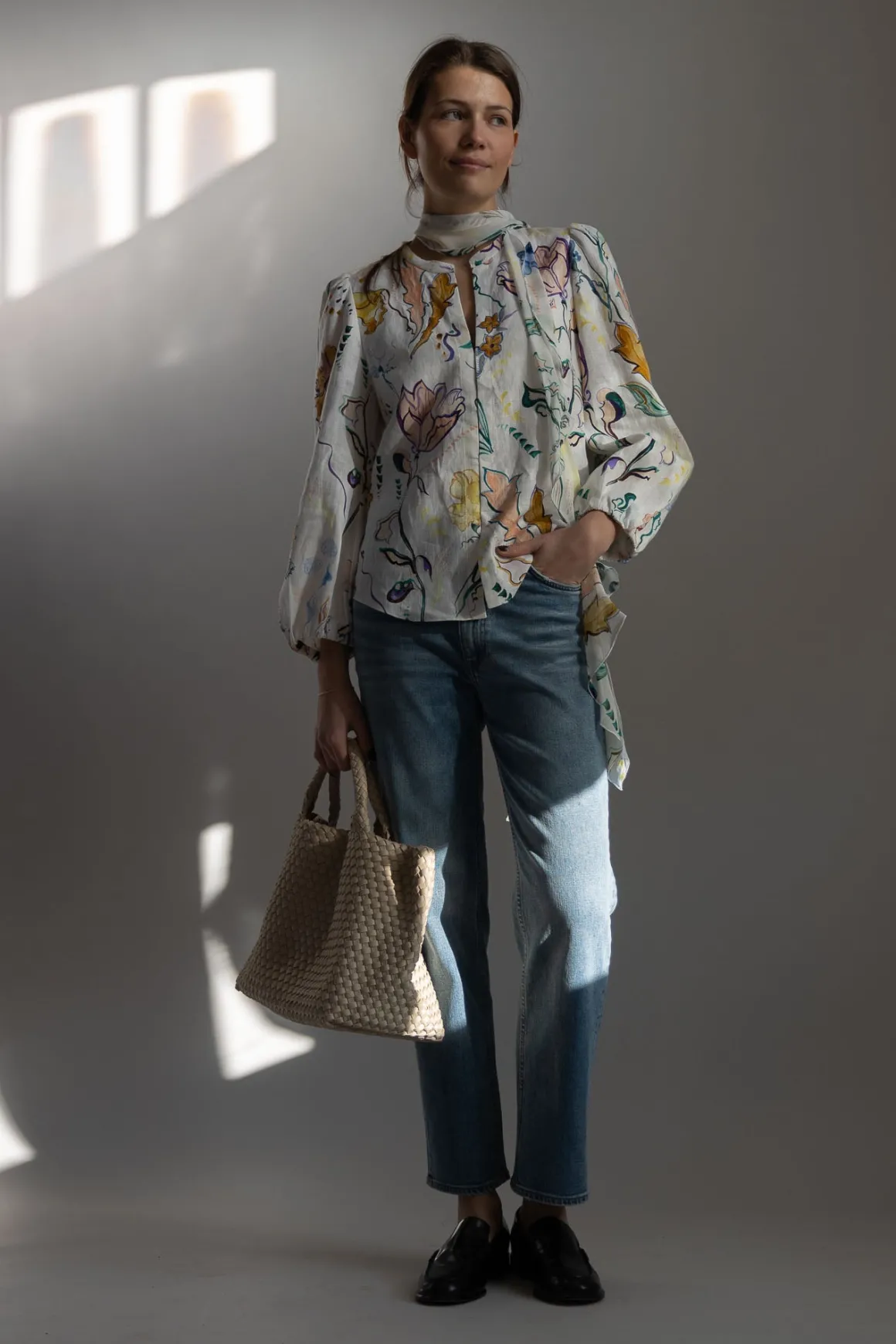 Bluse - Floral Power