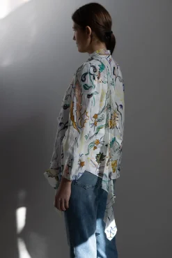 Bluse - Floral Power