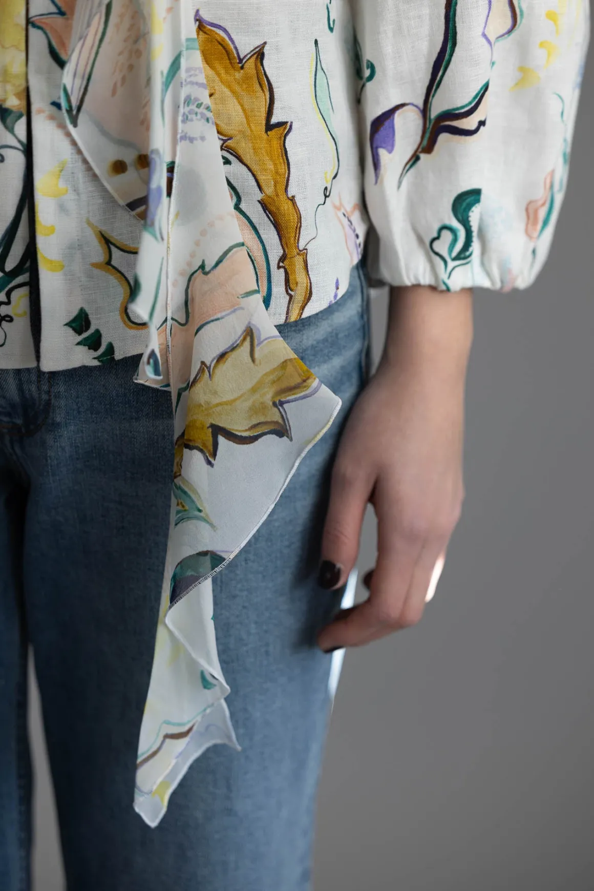 Bluse - Floral Power