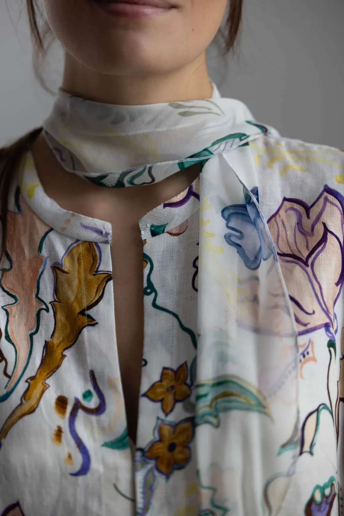 Bluse - Floral Power