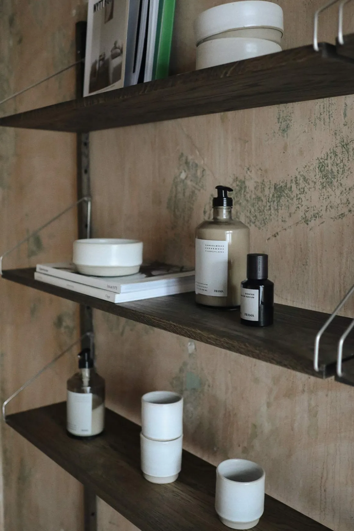 Bokhylle - Library Dark Oak H1148 Triple Set