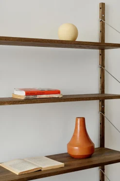 Bokhylle - Library Dark Oak H1852 Double