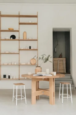 Bokhylle - Library Natural Oak H1852 Double