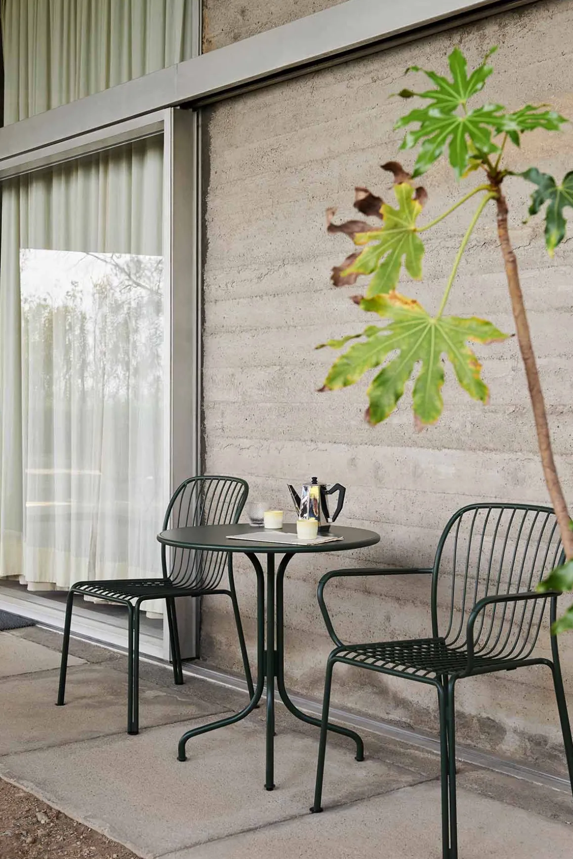 Bord - Thorvald Café Table Round, dia70 SC96 Bronze Green