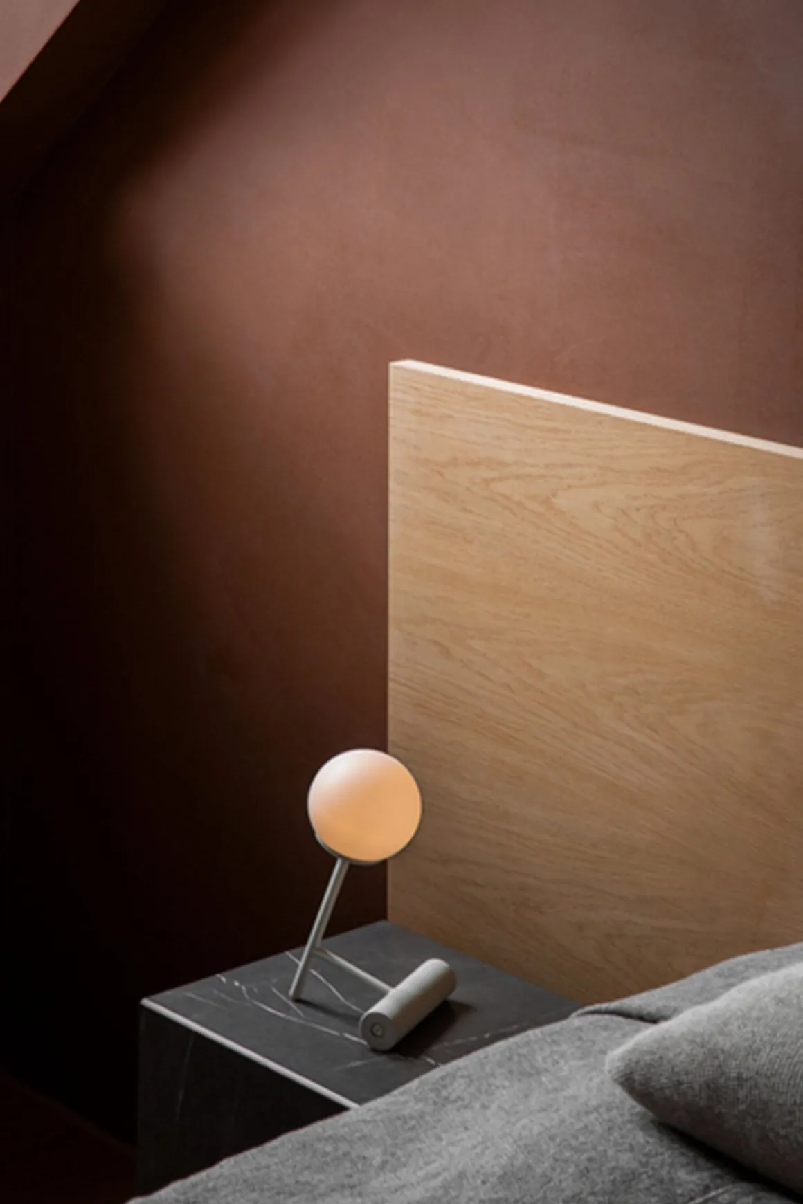 Bordlampe - Phare Portable Burned Red