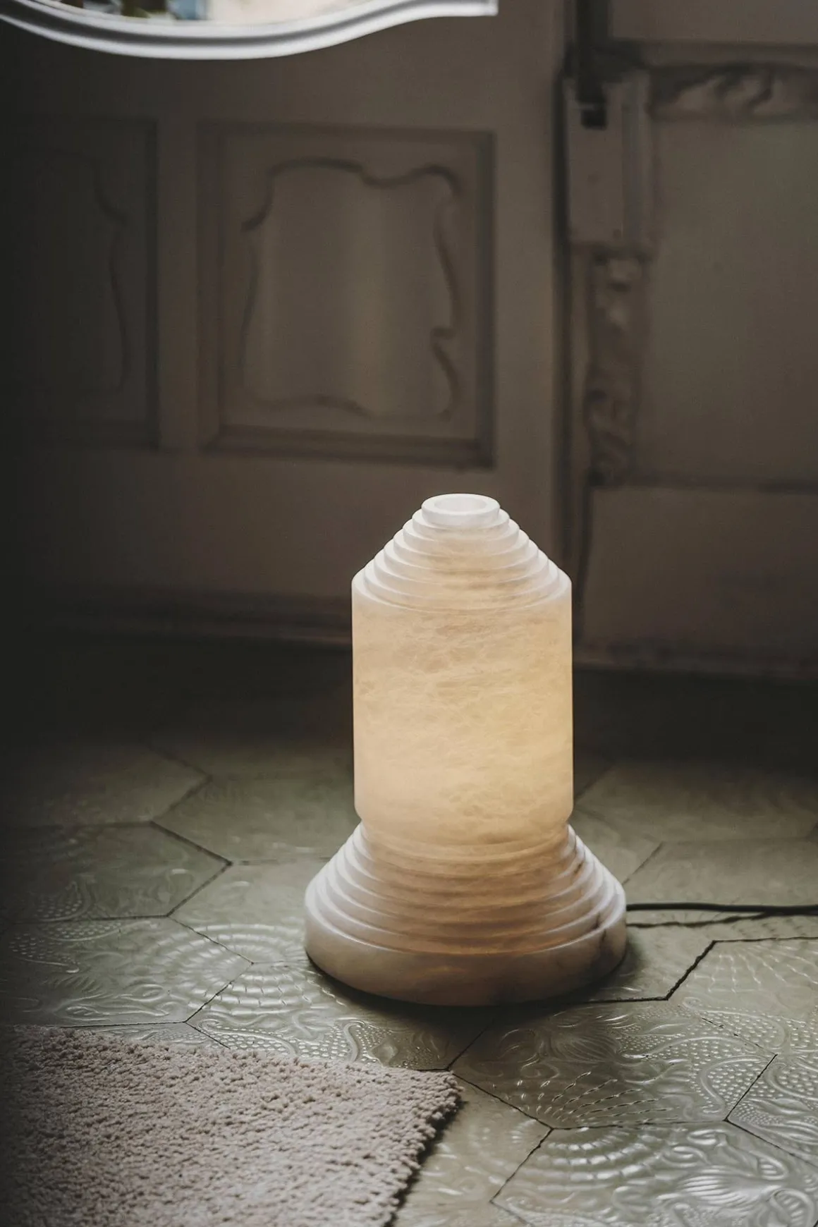 Bordlampe - Babel Alabaster