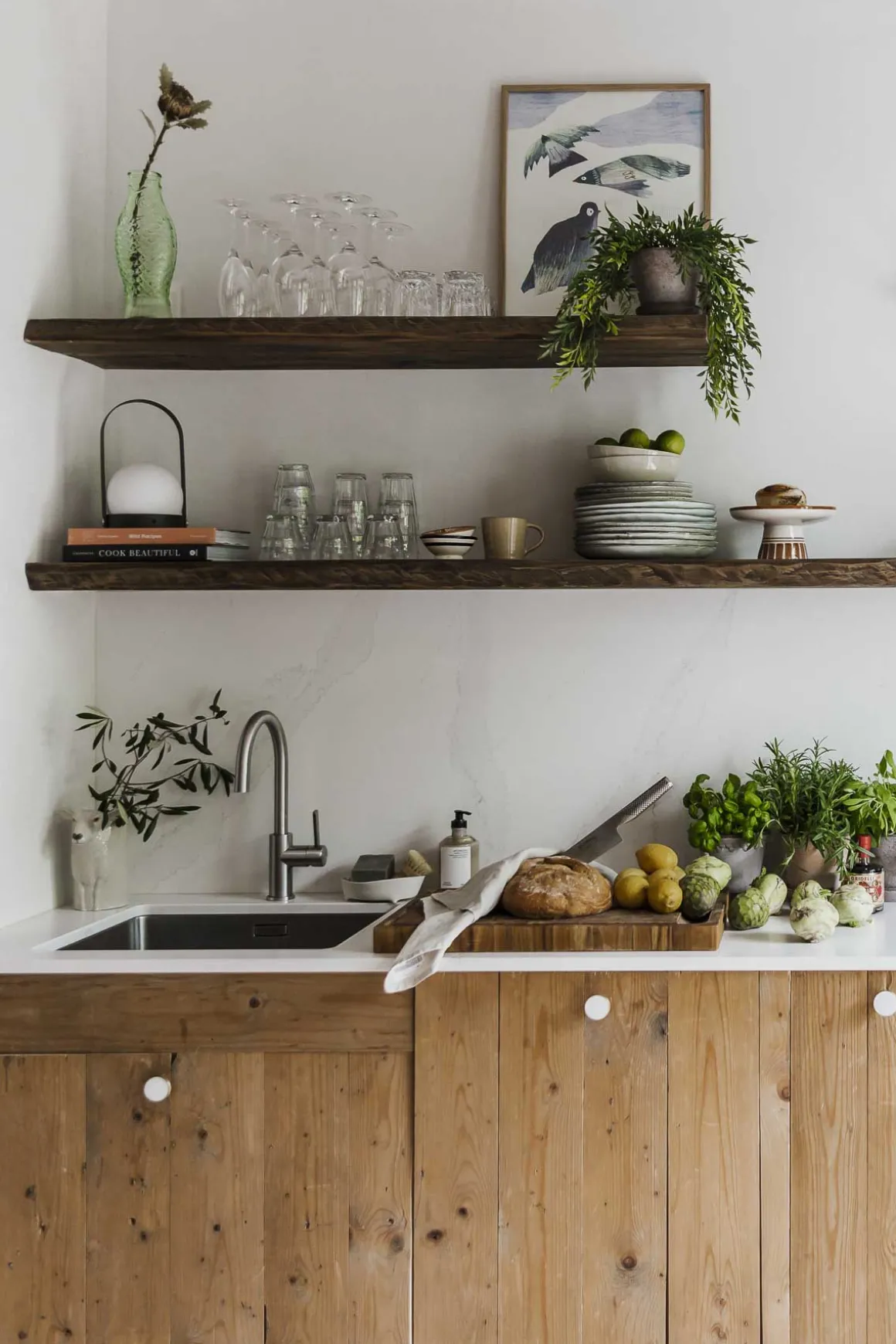 Bordlampe - Carrie Portable IP44 Olive