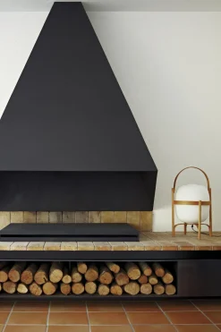 Bordlampe - Cesta Cherry wood structure