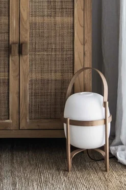 Bordlampe - Cesta Cherry wood structure