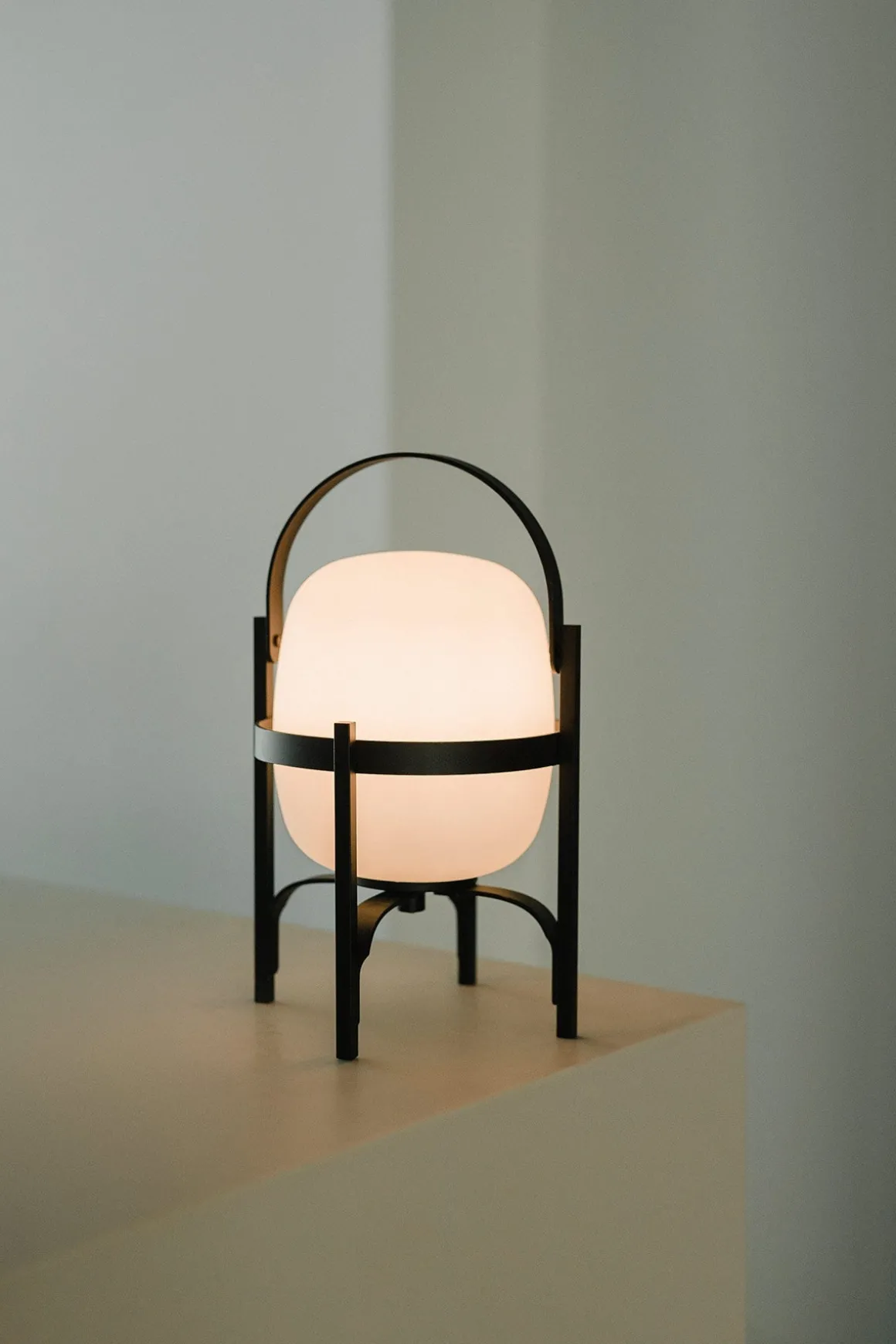 Bordlampe - Cestita Alubat Black Metallic