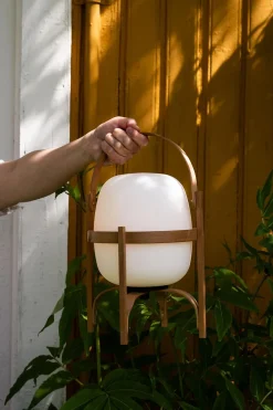 Bordlampe - Cestita Bateria Portable Opal Glass