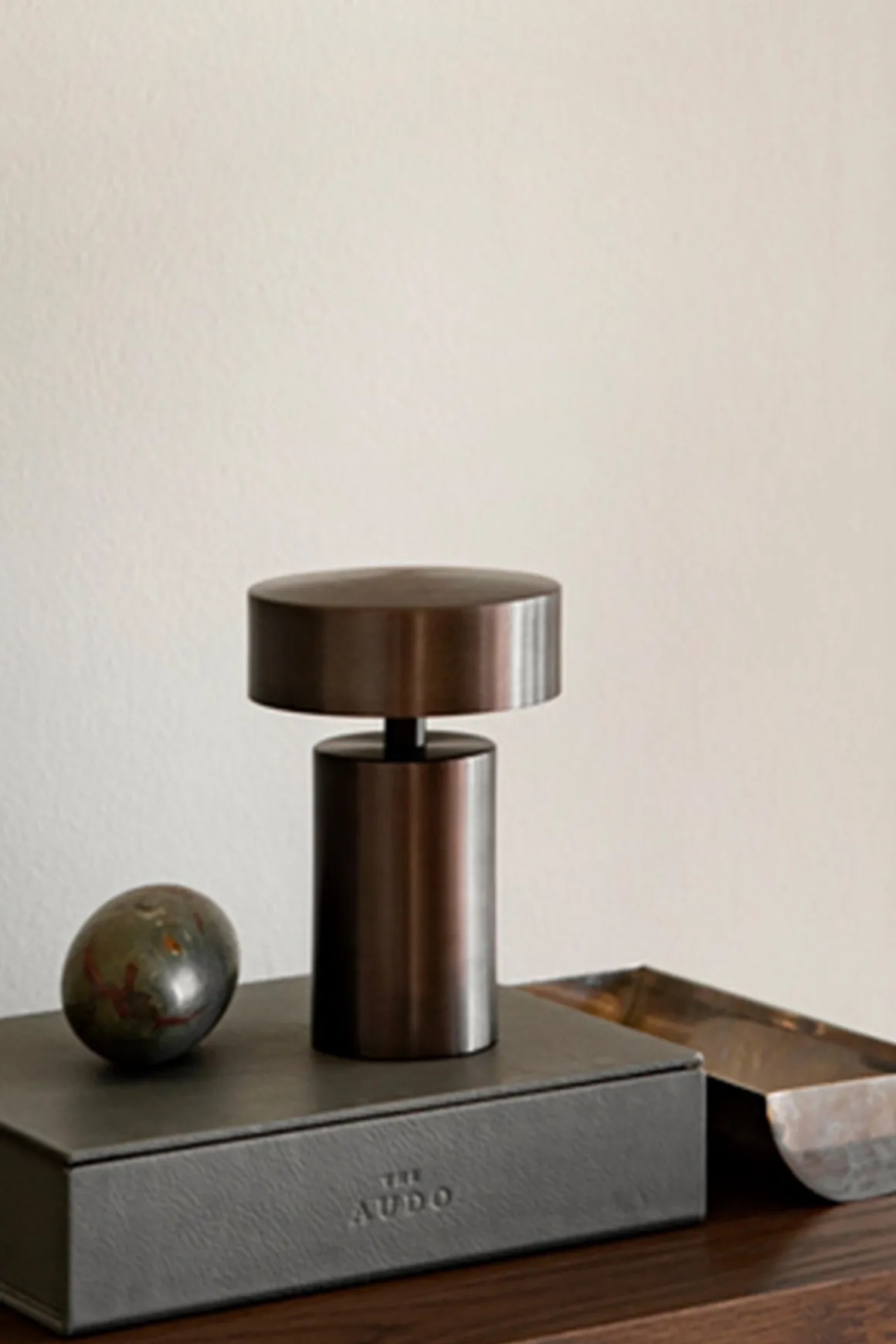 Bordlampe - Column Portable Bronze
