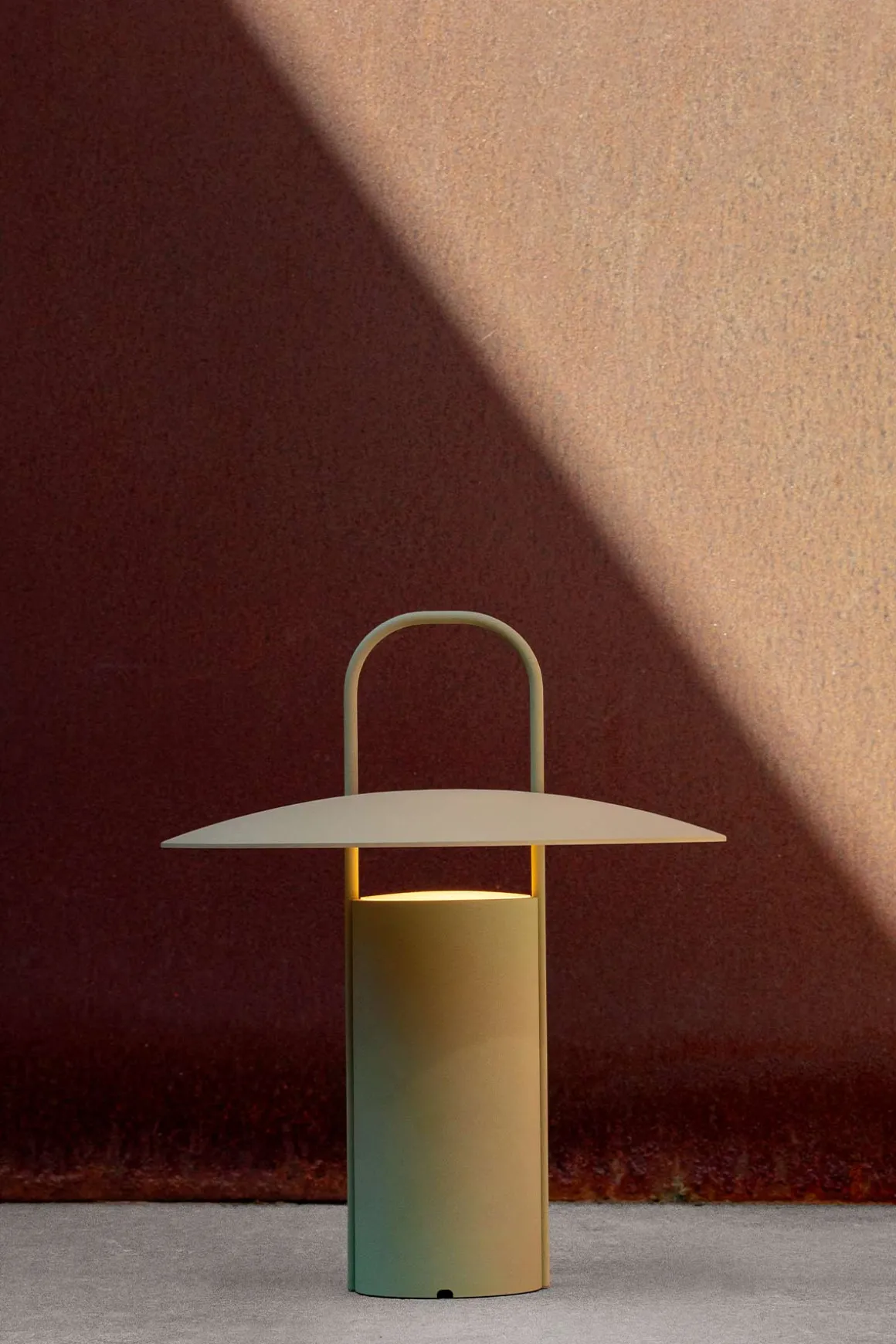 Bordlampe - Ray Portable Dusty Green