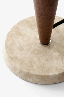 Bordlampe - SHY3 Herman Valnøtt/Marmor