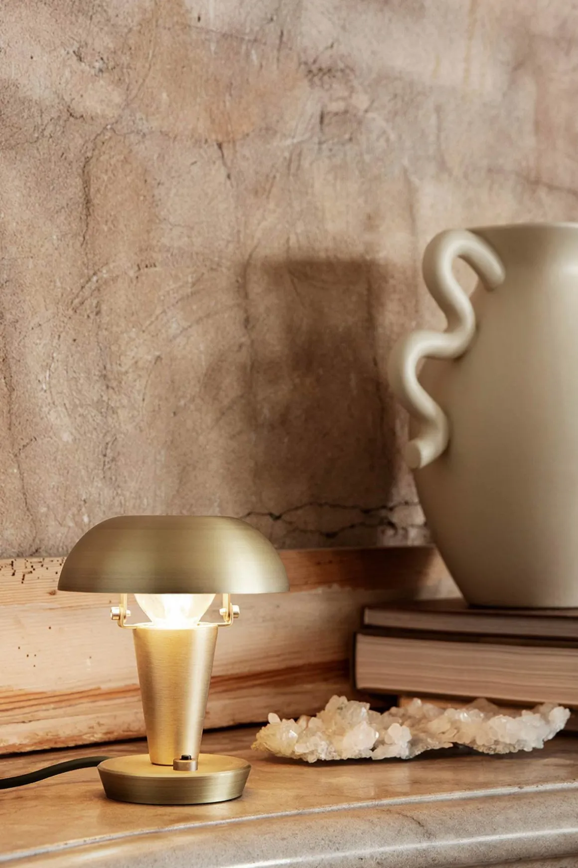 Bordlampe - Tiny Lamp Brass