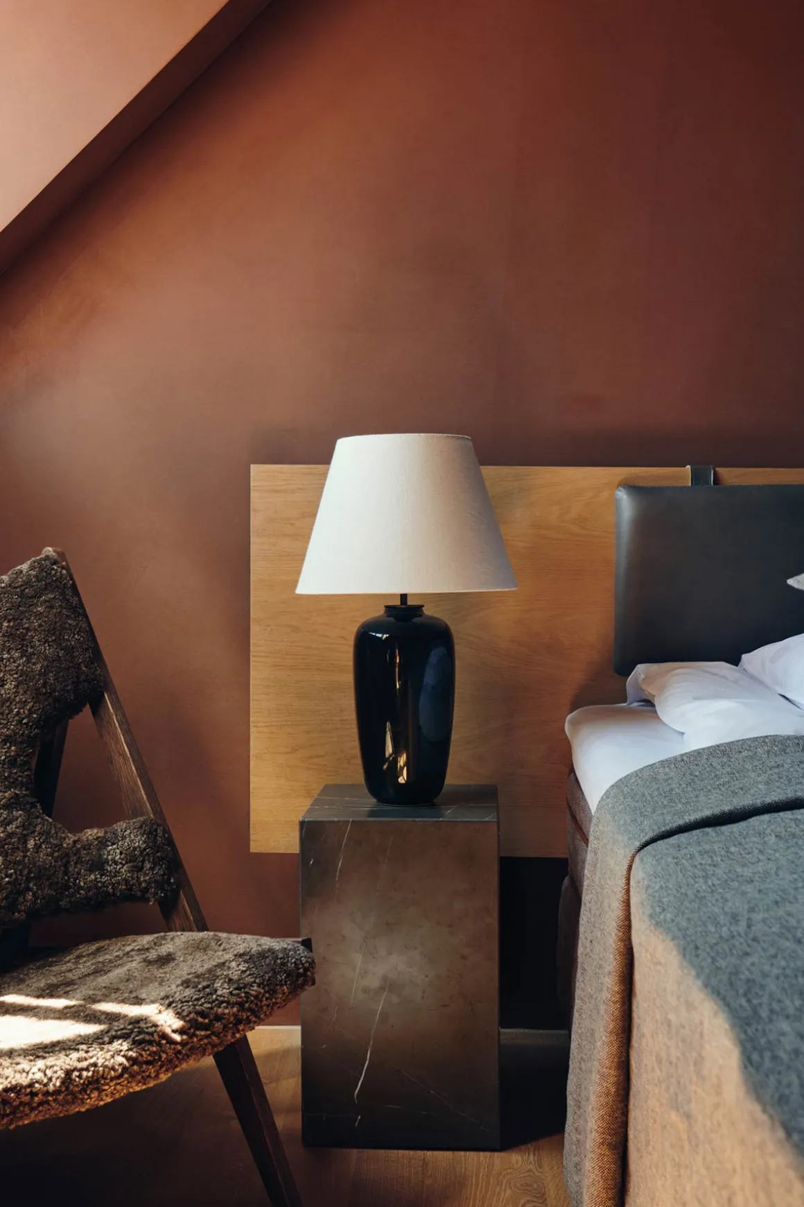 Bordlampe - Torso Black 57cm