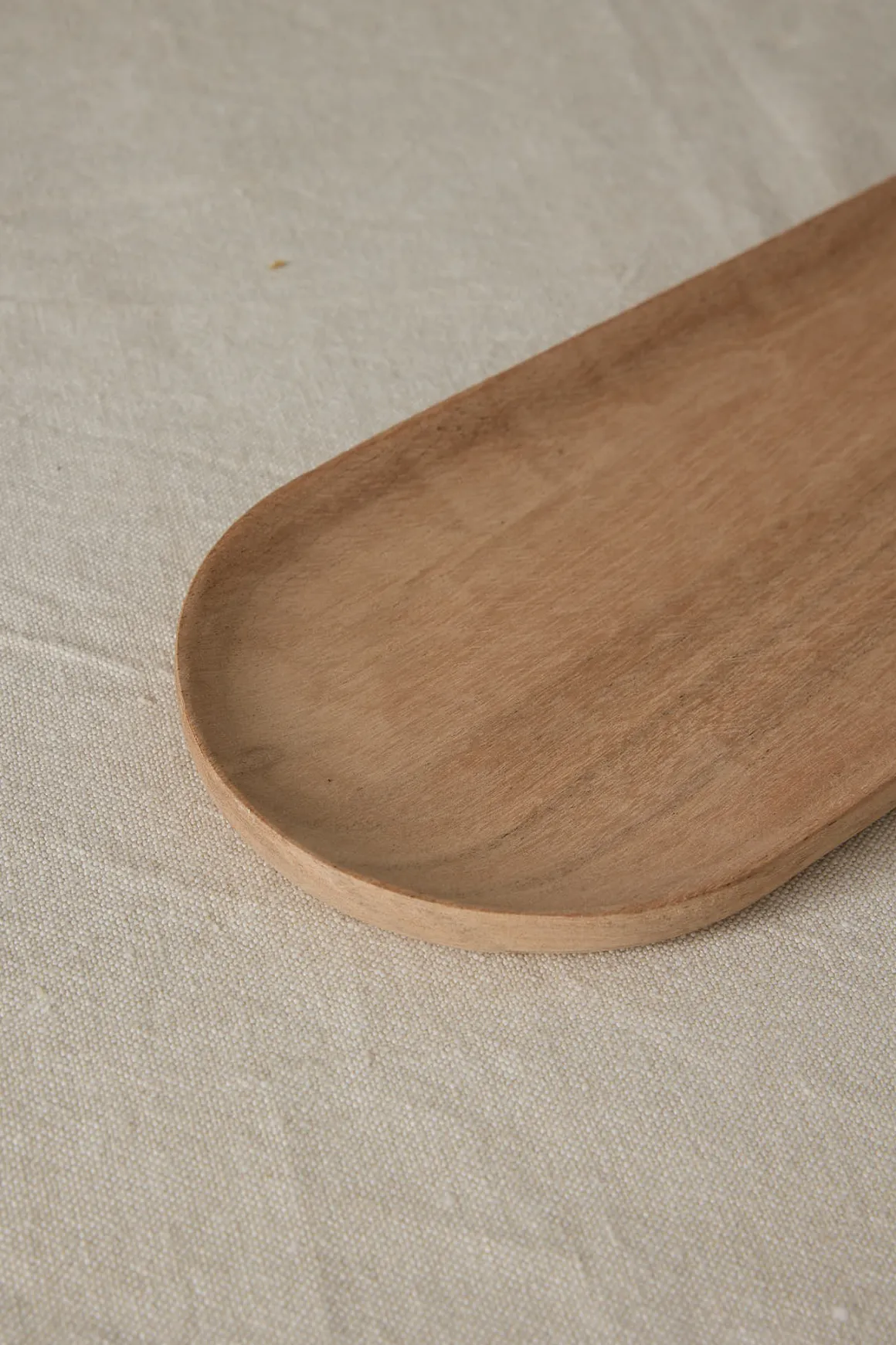 Brett - Oval m/Håndtak 14x52cm