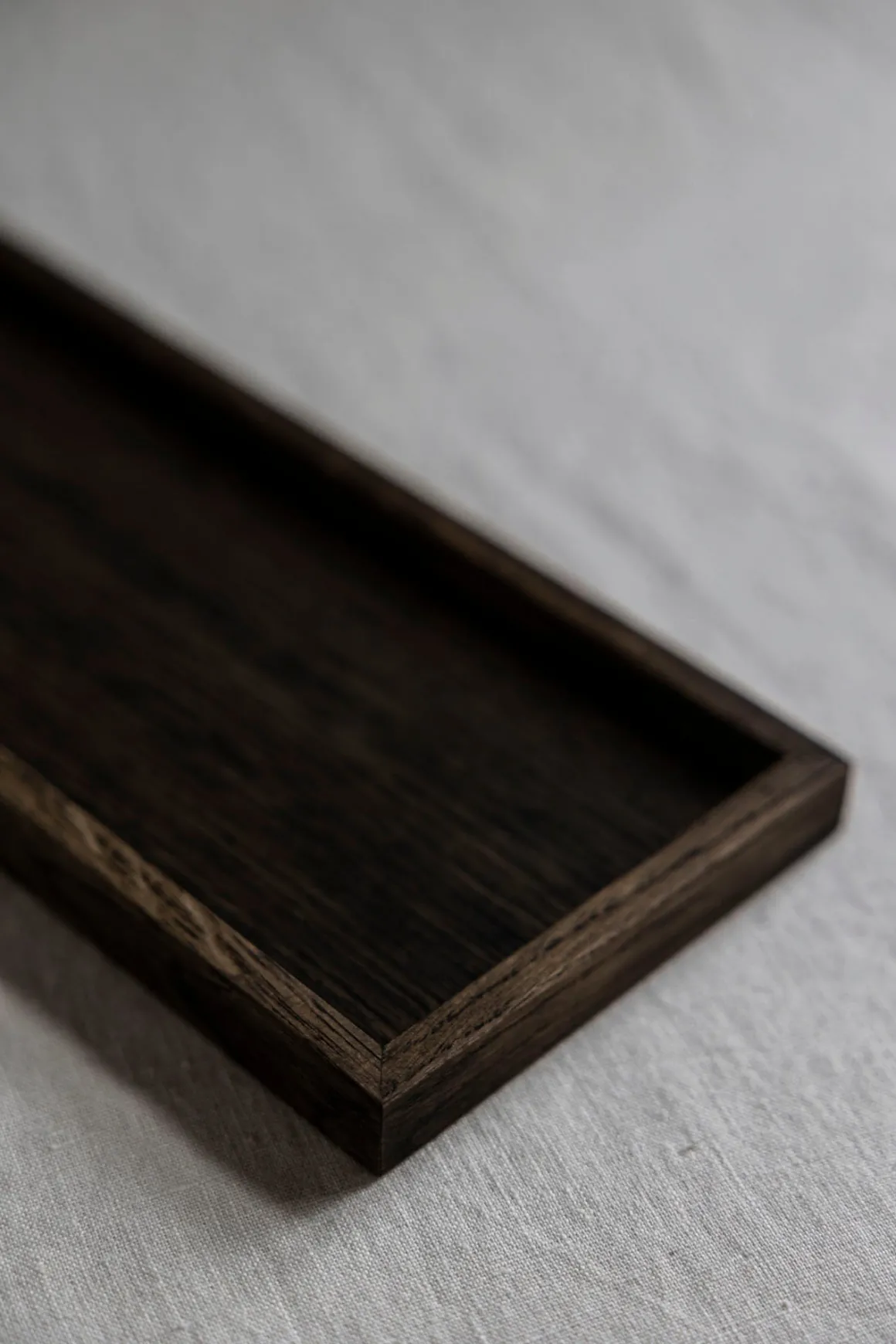 Brett - Square Tray 225 Dark Oak
