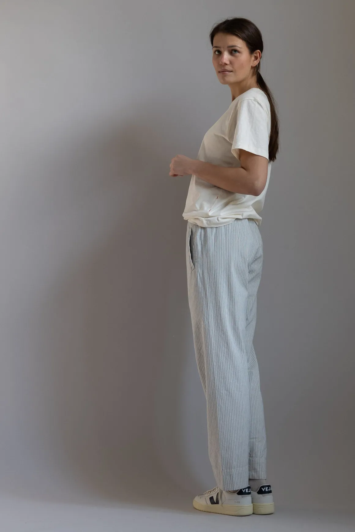 Bukser - Coco Pant Striped Night Sky