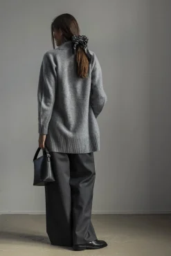 Cardigan - Shawl Collar Grey